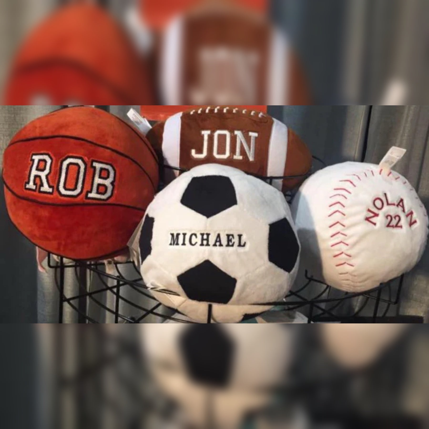 SPORTS BALLS KEEPSAKE